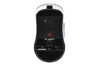 Pusat Ghost Pro Kablosuz Oyuncu Mouse (Beyaz)