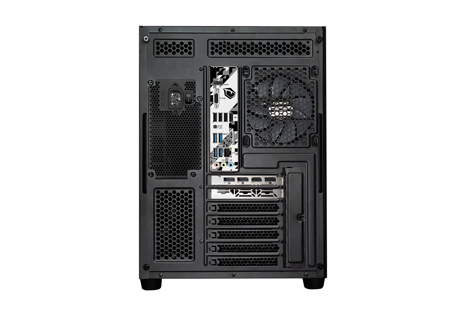 Tulpar TD3 V1.2.2 Masaüstü Oyun Bilgisayarı - Siyah 28596