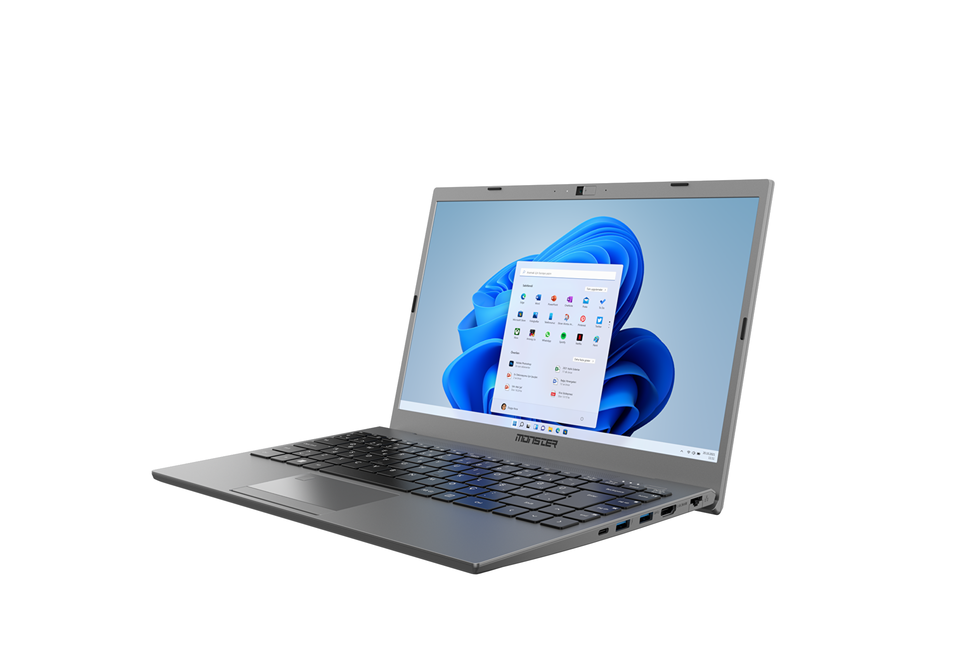 Huma H4 V5.2.13 14,1" İş Bilgisayarı - Gümüş 25990