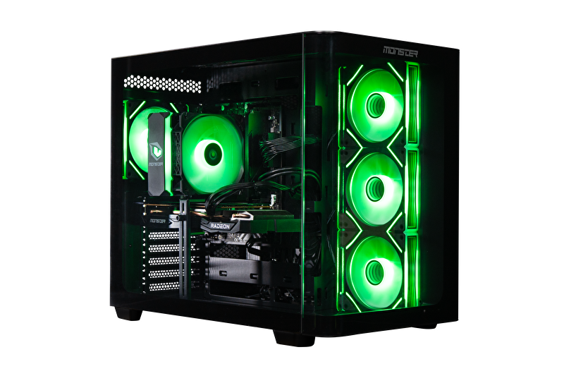 Tulpar TD3 V1.2.2 Masaüstü Oyun Bilgisayarı - Siyah