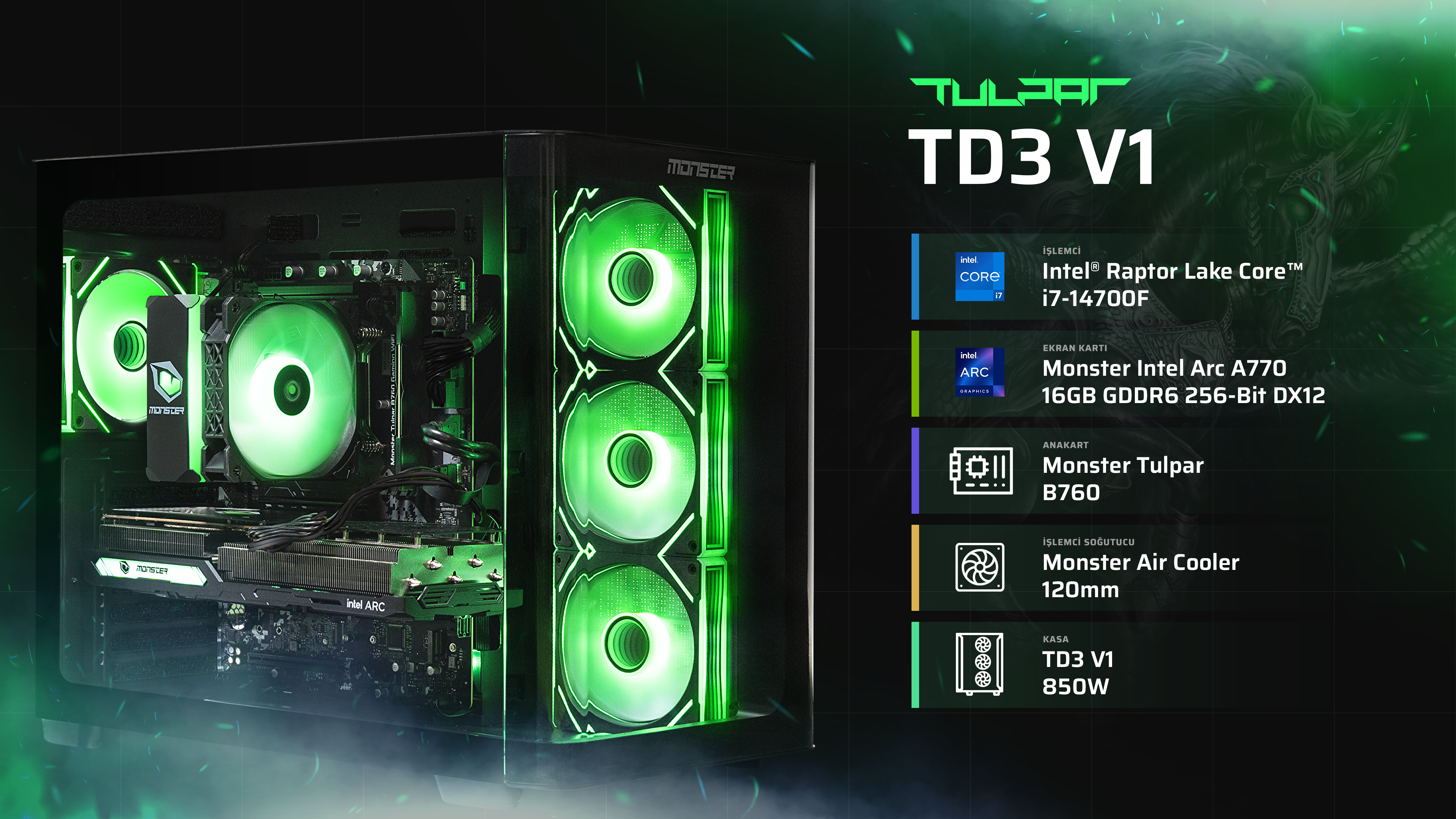TD3 - V1 - ARC - A770 - Intel - i7 - 14700F