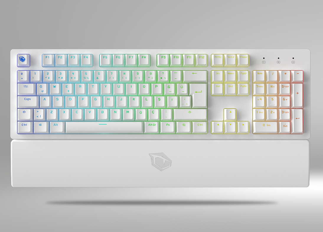 white-keyboard